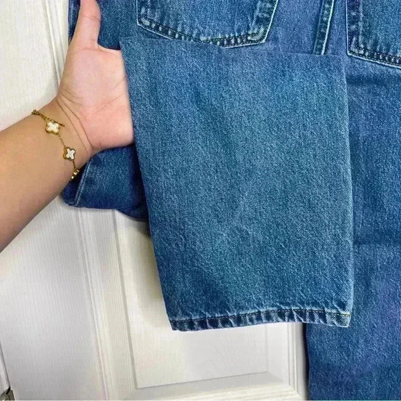 Everlane The 90’s Cheeky Denim Blue Jeans Organic Cotton Sz 29 Ankle - Picture 3 of 7